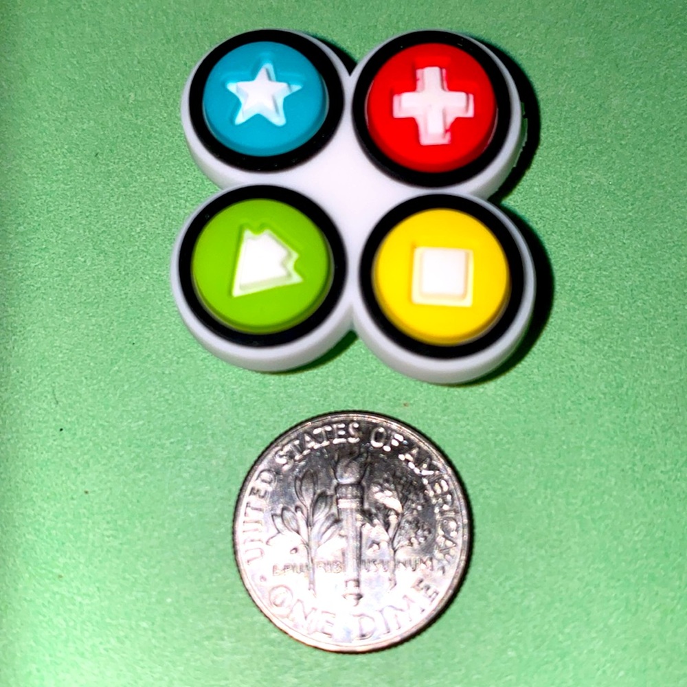 (10 for $15) Game bottoms controls Gamer Crocs Shoe Charms